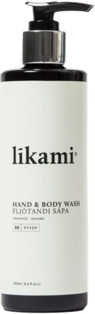 Likami Hand&body Wash Chamomile Lavender 250ml
