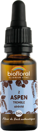Biofloral Fleurs De Bach 02 Aspen Tremble Bio 20ml 1