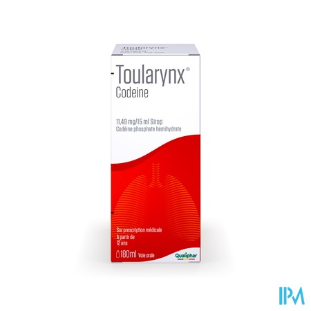 Toularynx Codeine Sir 180ml