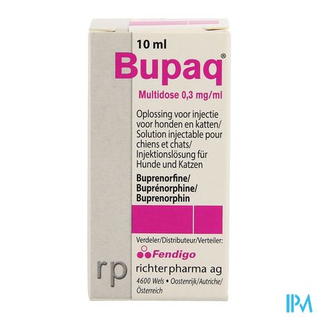 Bupaq 0,3mg/ml Multidosis Sol Inj 10ml 1