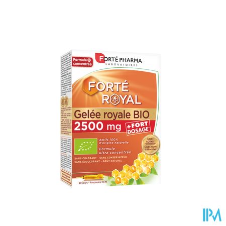 Gelee Royale 2500mg Bio 20x10ml