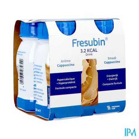 Fresubin 3.2 Kcal Drink Cappucino 4x125ml