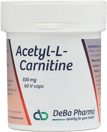 Acetyl-l-carnitine Caps 60x500mg Deba 3