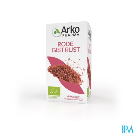 Arkocaps Rode Gist Rijst Bio Caps 45 Nf 7