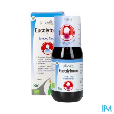 Physalis Eucalyforce Siroop Bio 150ml 11