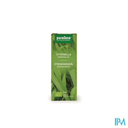 Purasana Essentielle Huile Citronelle De Java 10ml