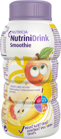 Nutrinidrink Smoothie Zomerfruit Flesje 200ml 2