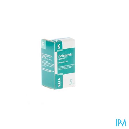 Detonervin 10mg/ml Opl Inj Paard Rund 5ml