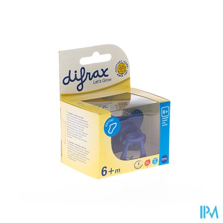 Difrax Fopspeen Sil Dental+ring Boy +6m 800