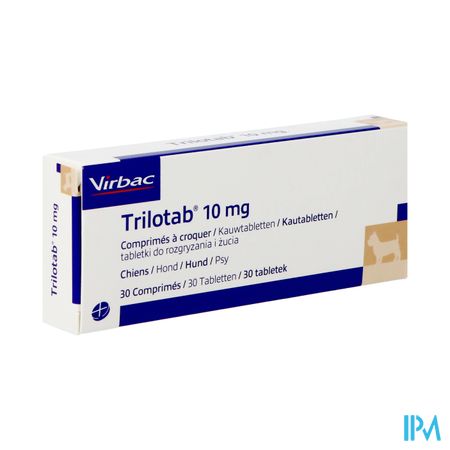 Trilotab 10mg Comp A Croquer Chiens 30