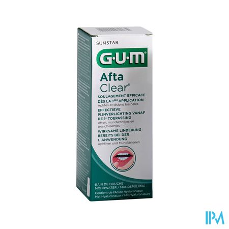 Gum Aftaclear Bain Bouche 120ml