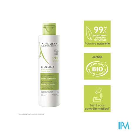 Aderma Biology Micellaire Melk Dermatolog. 200ml 8