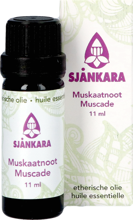 Sjankara Muskaatnoot Etherisch Olie 11ml 4