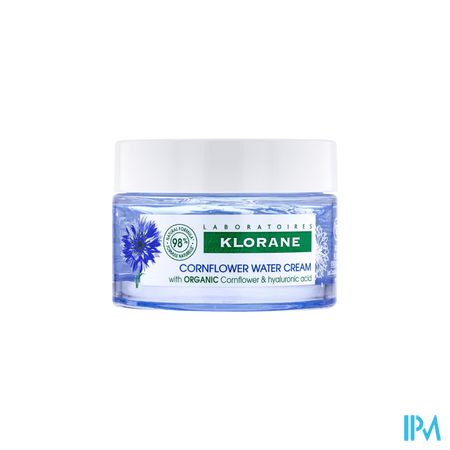 Klorane Gezicht Korenbloem Watercreme 50ml 7
