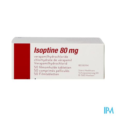 Isoptine Comp Pell 50 X 80mg