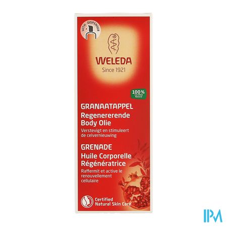 Weleda Granaatappel Regeneratie Olie Fl 100ml 2