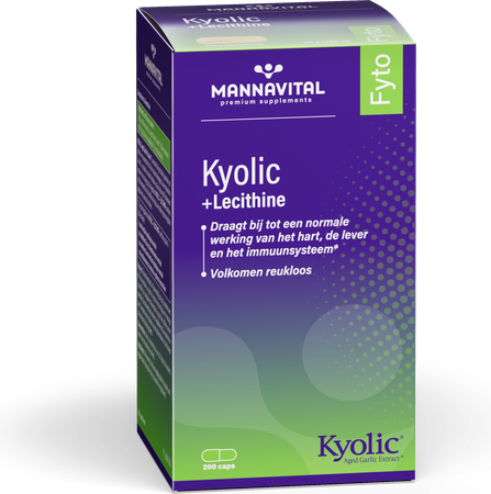 Mannavital Kyolic + Lecithine Caps 200