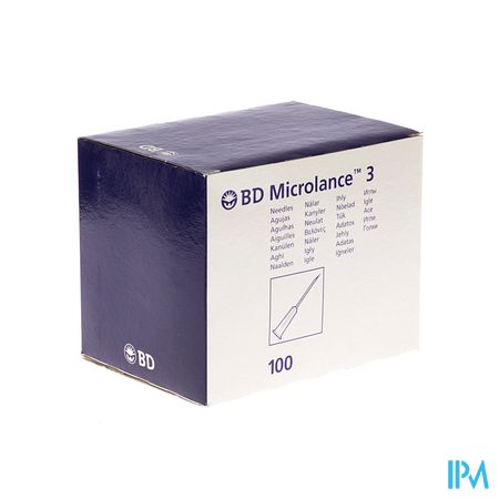 Bd Microlance 3 Naald 21g 1 Rb 0,8x25mm Vert 100