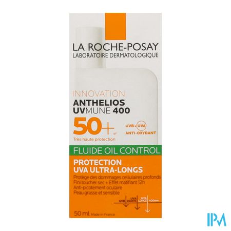 Lrp Anthelios Dry Touch Fluide Uvmune 50+parf.50ml 1