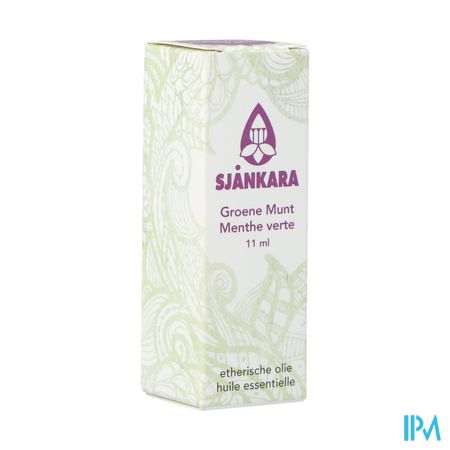 Sjankara Groene Munt Ess. Olie 11ml 1