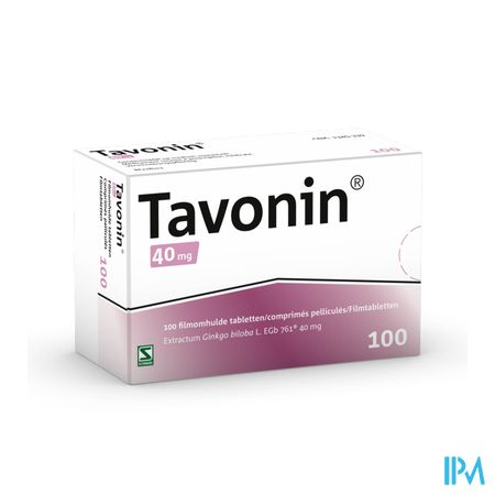 Tavonin® 40 mg 100 comprimés