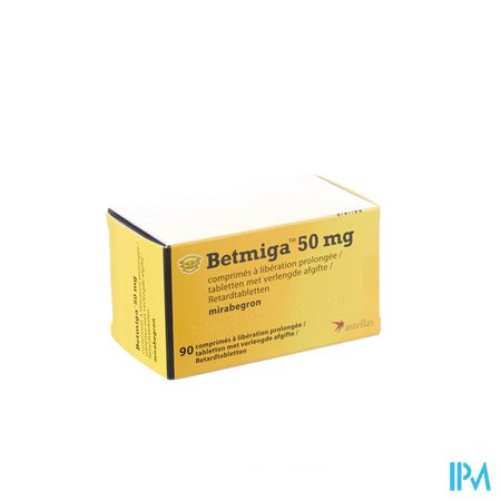 Betmiga Tabl 90 X 50mg