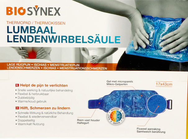 Biosynex Kthermisch Kussen Onderrug 17x43cm 2