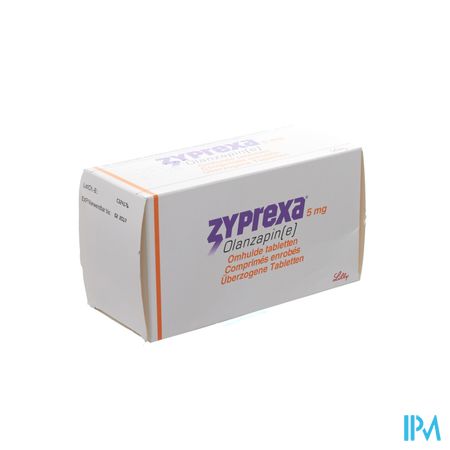 Zyprexa 5mg Pi Pharma Comp 98 X 5mg Pip