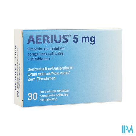 Aerius 5mg Pi Pharma Filmomh Tabl 30 X 5mg Pip