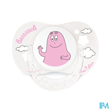 Luc&lea Duo Fopspeen Ana 0-6m Barbapapa Ring 2 2