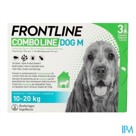 Frontline Combo Line Dog M 10-20kg 3x1,34ml 1