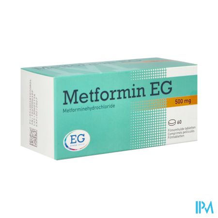 Metformin EG 500Mg Comp Pell 60