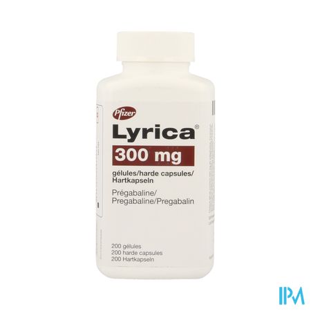 Lyrica 300mg Caps Durs 200 X 300mg