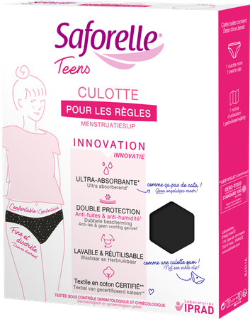 Saforelle Culotte Ultra Absorbante 1e Regles 14a 2