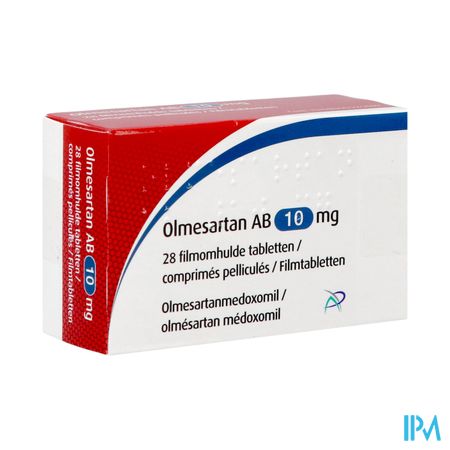 Olmesartan Ab 10mg Filmomh Tabl 28