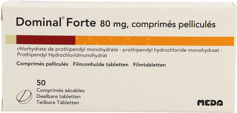 Dominal Forte Comp Secable 50x80mg 5
