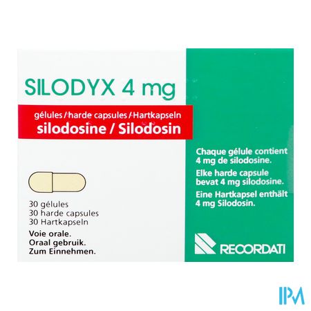 Silodyx 4mg Orifarm Harde Caps 30x4mg Pip 1