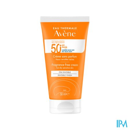 Avene Sol Spf50+ Creme Sans Parfum 50ml