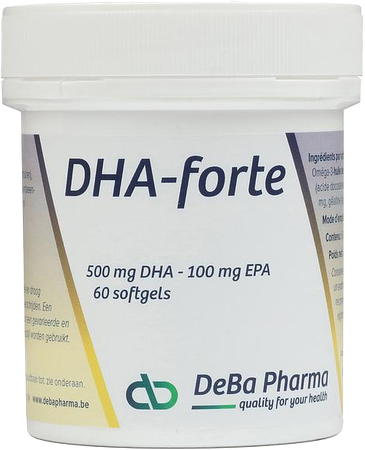 Dha Forte Caps 60x500mg Deba 3