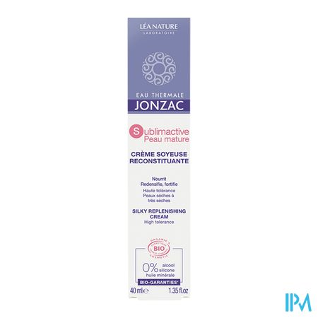 Jonzac Sublimactive Peau Mat. Zijd.aanv.cr Bio40ml 1