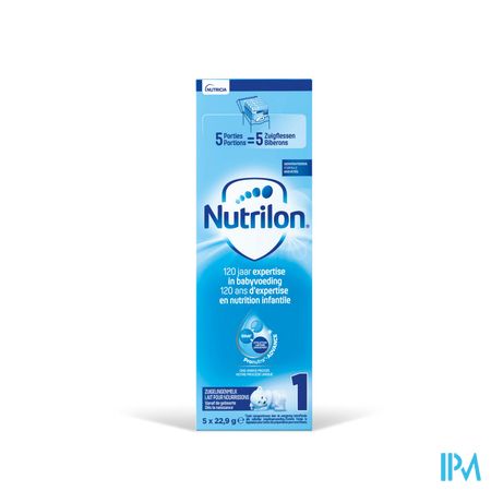 Nutrilon 1 Zuigelingenmelk 5x22,9g Verv.3707106 1
