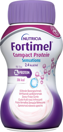 Fortimel Compact Protein Verfriss.vruchten 4x125ml 6