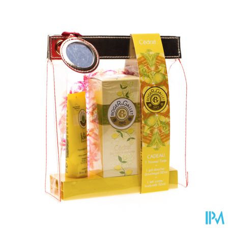 Roger&gallet Coffret Noel Cedrat 100ml+50ml+50ml