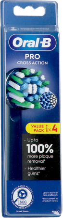 Oral-b Refill Crossaion Black Xf 4 1