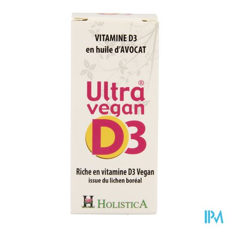 Ultra Vegan D3 Gutt 8ml Holistica 2