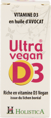 Ultra Vegan D3 Gutt 8ml Holistica 4