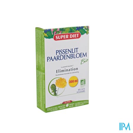 Superdiet Paardebloem Bio Amp 20x15ml 1