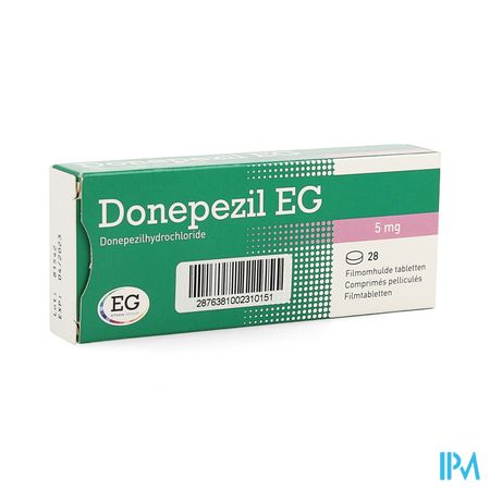 Donepezil EG 5,0 Mg Comp Pell 28X5,0Mg