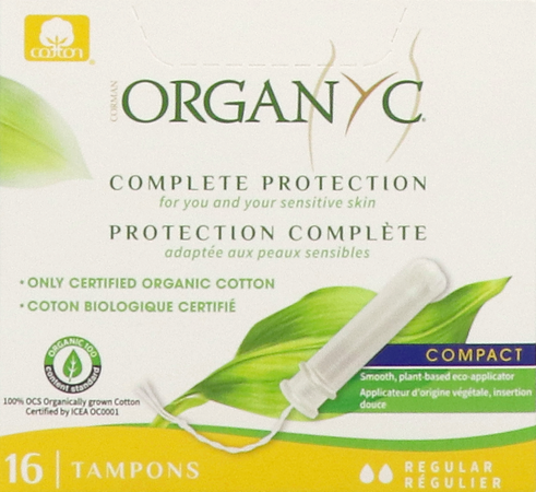 Organyc Tampon Compact Regular Bio Katoen 16 1