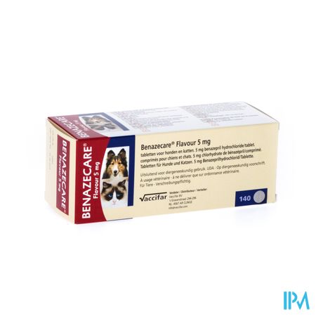 Benazecare Flavour 5mg Comp Honden - Katten 140